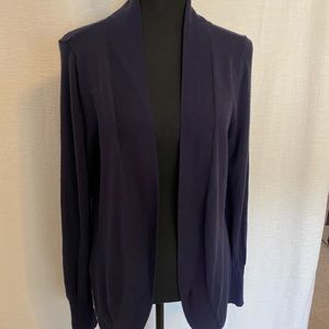 EC Navy long sleeve cardigan